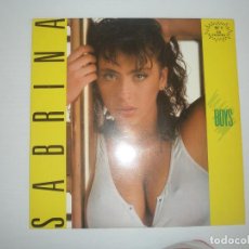 Discos de vinilo: SABRINA BOYS 1987 MXSG INDALO MUSIC SPAIN INDX-114 - SABRINA. Lote 201513136