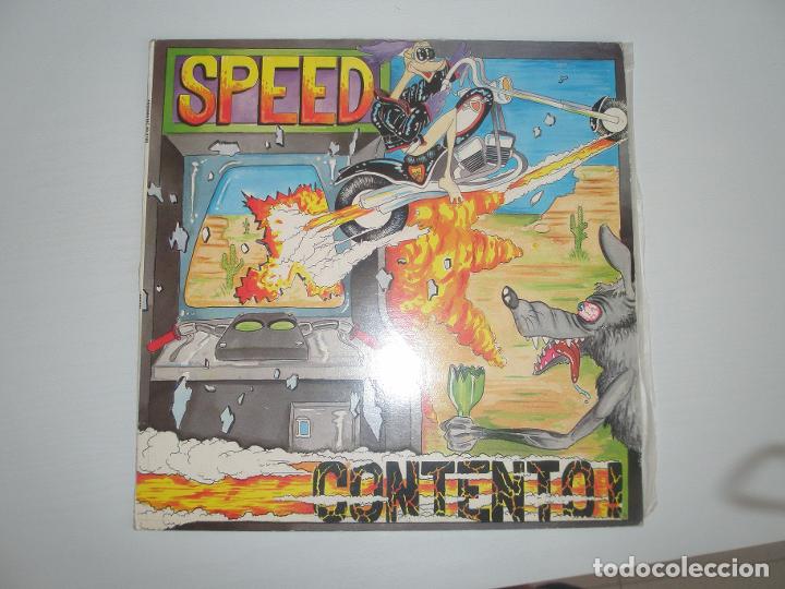Discos de vinilo: Speed Contento 1989 lp La general  Spain 89.2785 - Speed - Foto 1