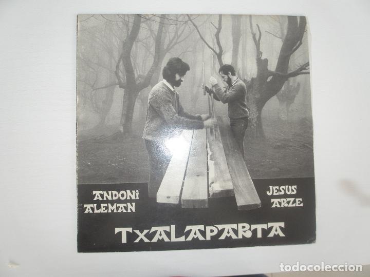 Discos de vinilo: Andoni Aleman / Jesus Arze Txalaparta 1986 lp Elkar Spain ELK-118 - Andoni Aleman / Jesus Arze