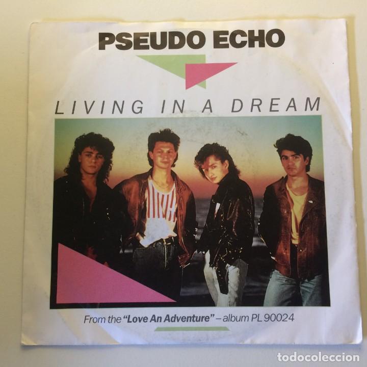 Discos de vinilo: Pseudo Echo &ndash; Living In A Dream / Dont Go EU 1987 RCA - Foto 1