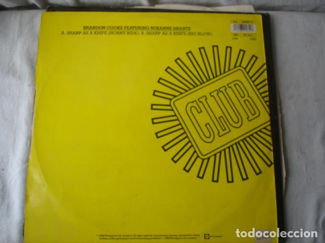 Discos de vinilo: Brandon Cooke   Sharp As A Knife (Remix) - Foto 2
