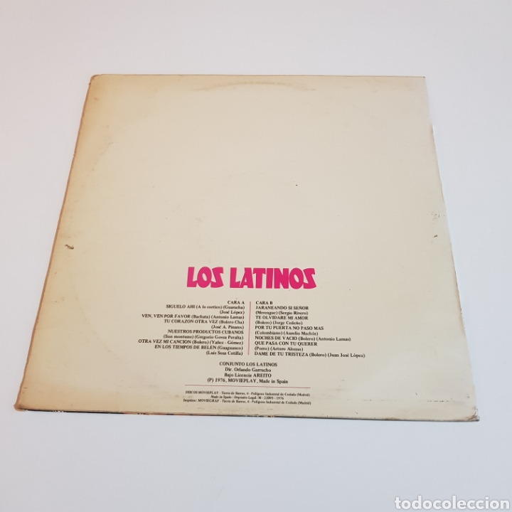 Discos de vinilo: A BAILAR CON LOS LATINOS DE CUBA - Foto 2