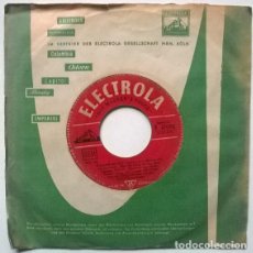 Discos de vinilo: CONNY - WILL BRANDES. TEENAGER MELODY/ ICH MOCHTE MIT DIR TRAUMEN. ELECTROLA, GERMANY 1958 SINGLE. Lote 201559620