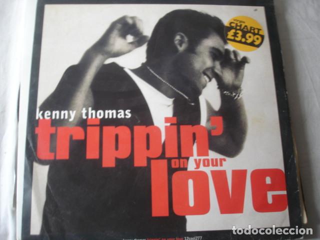 Discos de vinilo: Kenny Thomas   Trippin On Your Love - Foto 1