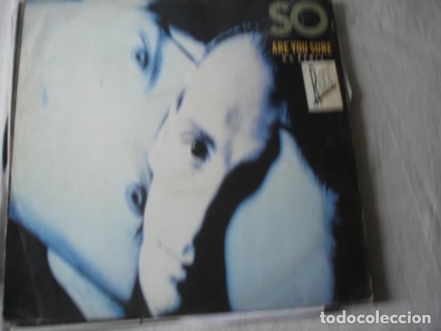 Discos de vinilo: So    Are You Sure - Foto 1