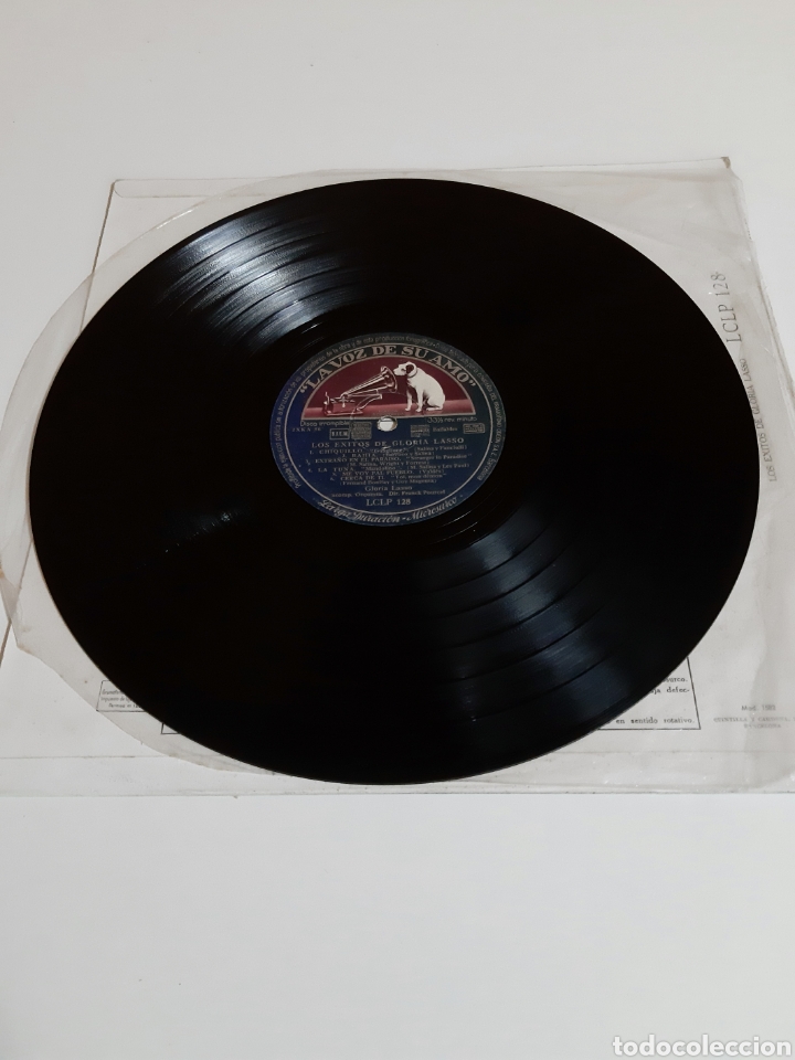Discos de vinilo: LOS EXITOS DE GLORIA LASSO - LA VOZ DE SU AMO - Foto 4