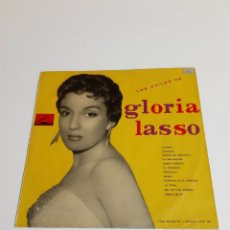 Discos de vinilo: LOS EXITOS DE GLORIA LASSO - LA VOZ DE SU AMO. Lote 201665761