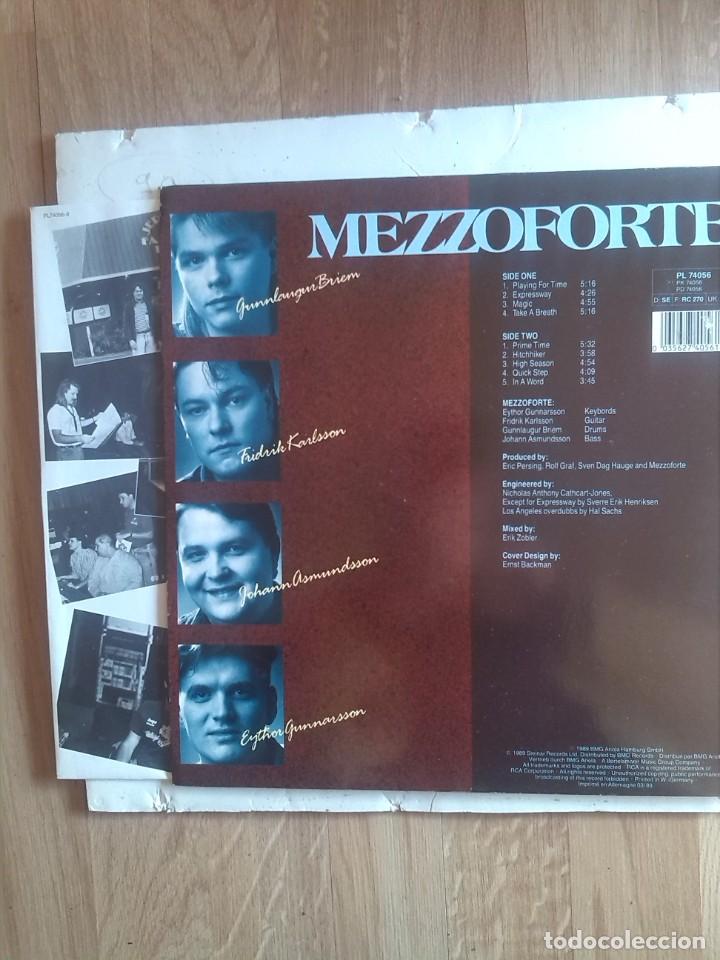 Discos de vinilo: MEZZOFORTE - PLAYING FOR TIME - Foto 2