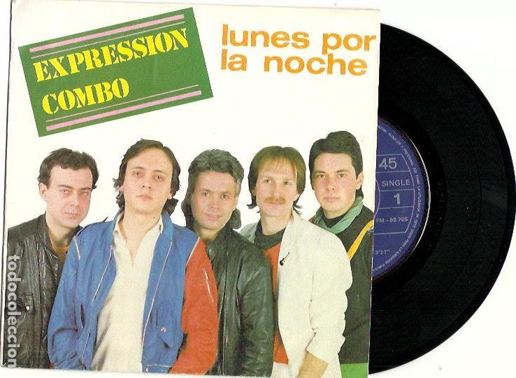 Discos de vinilo: EXPRESSION COMBO. Lunes por la noche           (vinilo ep 1984) - Foto 1