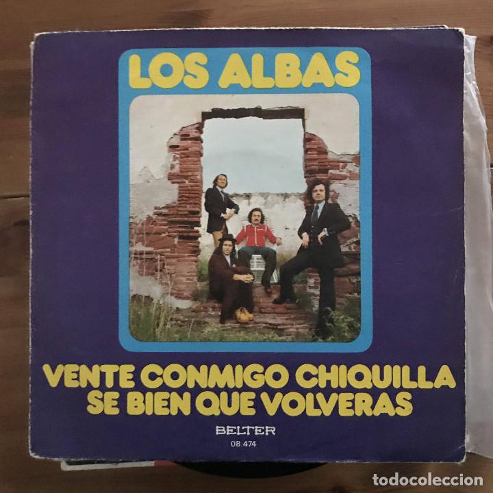 Discos de vinilo: ALBAS - VENTE CONMIGO CHIQUILLA - SINGLE BELTER 1975 - Foto 1