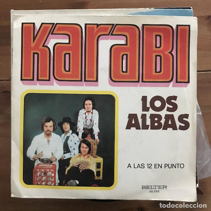 Discos de vinilo: ALBAS - KARABI - SINGLE BELTER 1973 - Foto 1