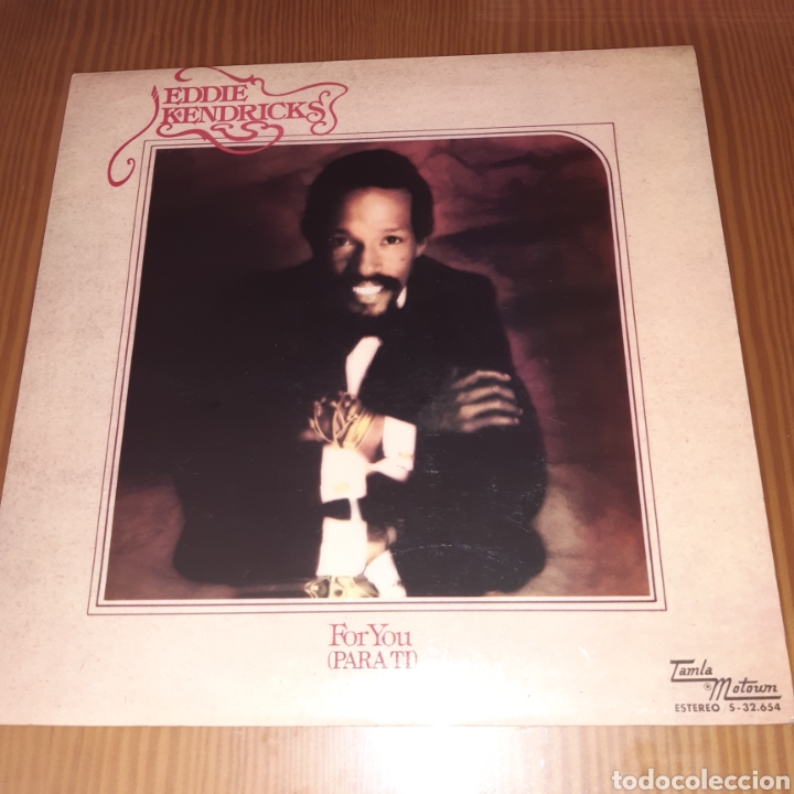 Discos de vinilo: Disco vinilo LP EDDIE KENDRICKS - Foto 1