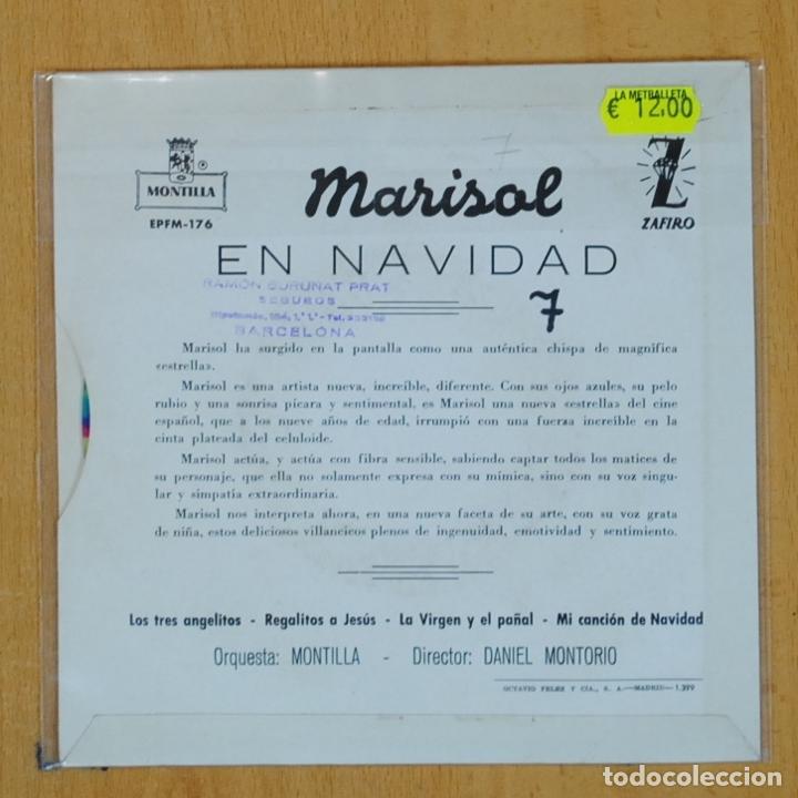 Discos de vinilo: MARISOL - EN NAVIDAD - EP - Foto 2