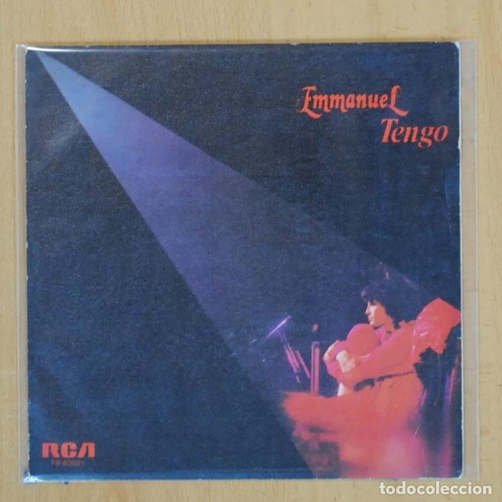 Discos de vinilo: EMMANUEL - TENGO - SINGLE - Foto 1