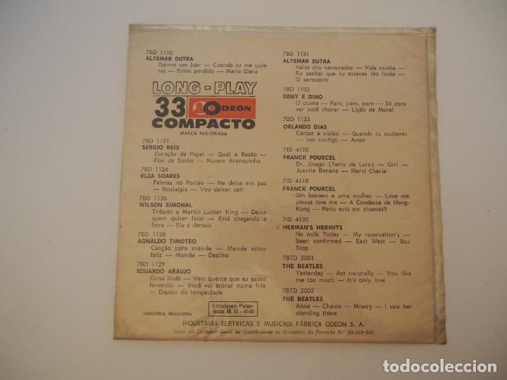 Discos de vinilo: BEATLES. EP Anna + 3 (Odeon, 33 compacto, 1967. Edici&oacute;n Brasil - Foto 2