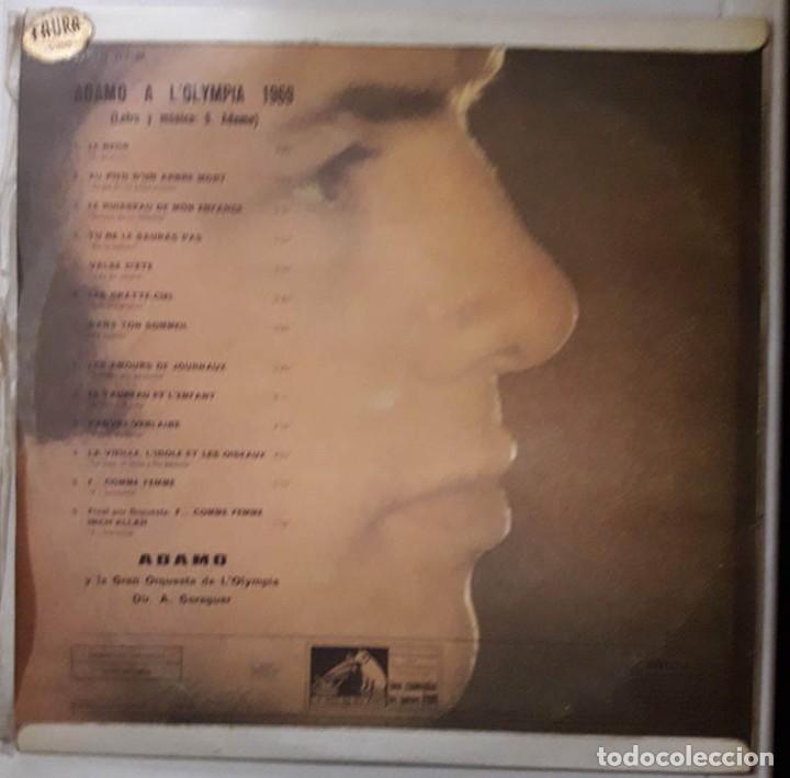 Discos de vinilo: Adamo Olympia 1969 - Foto 2