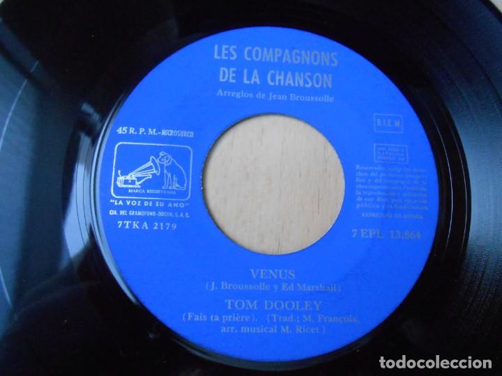 Discos de vinilo: COMPAGNONS DE LA CHANSON, LES, EP, GONDOLIER + 3, A&Ntilde;O 1962 - Foto 4
