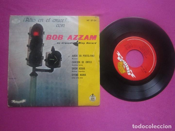 Discos de vinilo: BOB AZZAM  ALTO EN EL CRUCE EP - Foto 1