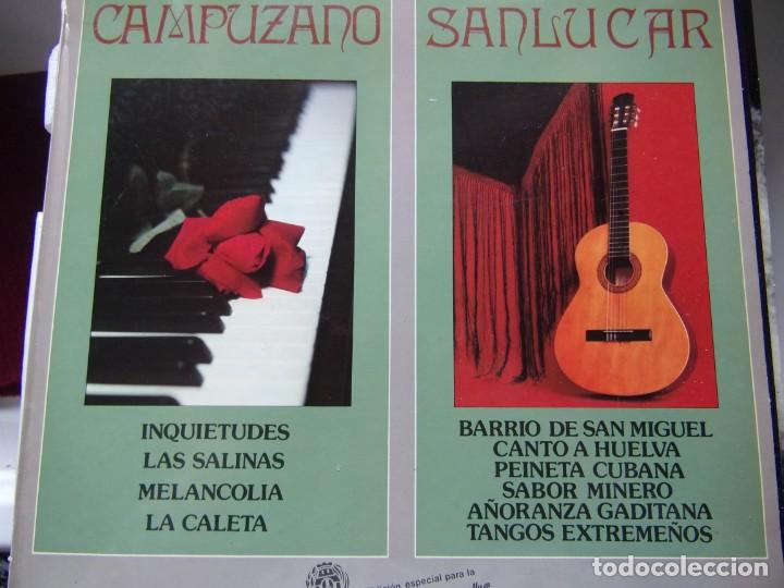 Discos de vinilo: CAMPUZANO -SANL&Uacute;CAR   -ARIOLA - Foto 1