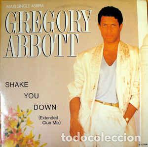 Discos de vinilo: Gregory Abbott - Shake You Down (Extended Club Mix) - Foto 1