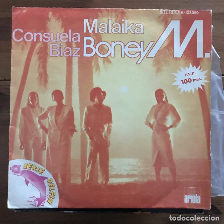 Discos de vinilo: BONEY M - MALAIKA - SINGLE ARIOLA SPAIN 1981 - Foto 1