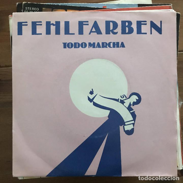 Discos de vinilo: FEHLFARBEN - ES GEHT VORAN - SINGLE EMI SPAIN 1982 - Foto 1