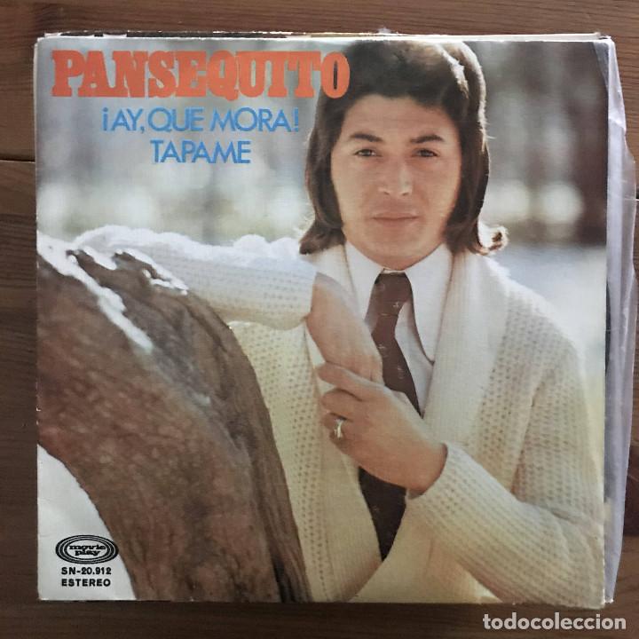 Discos de vinilo: PANSEQUITO - &iexcl;AY, QU&Eacute; MORA! - SINGLE MOVIEPLAY 1974 - Foto 1