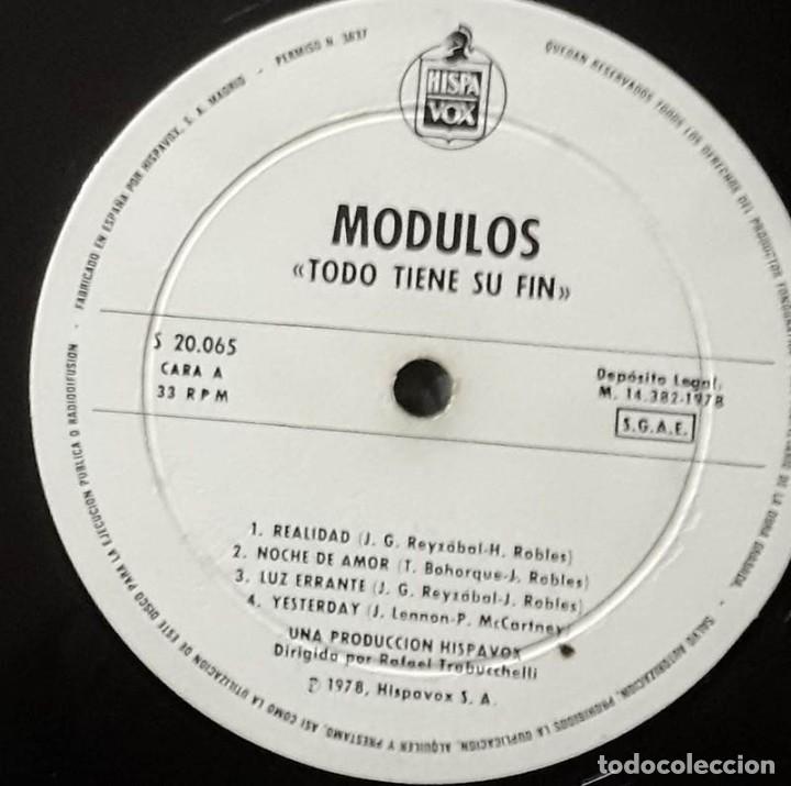 Discos de vinilo: Modulos &lrm;&ndash; Todo Tiene Su Fin - Foto 3