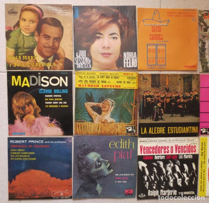 Discos de vinilo: LOTE DE 15 SINGLE VARIADOS A&Ntilde;OS 60 - Foto 2