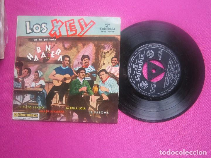 Discos de vinilo: LOS XEY EN LA PELICULA - HABANERA SINGLE MAP2 - Foto 1
