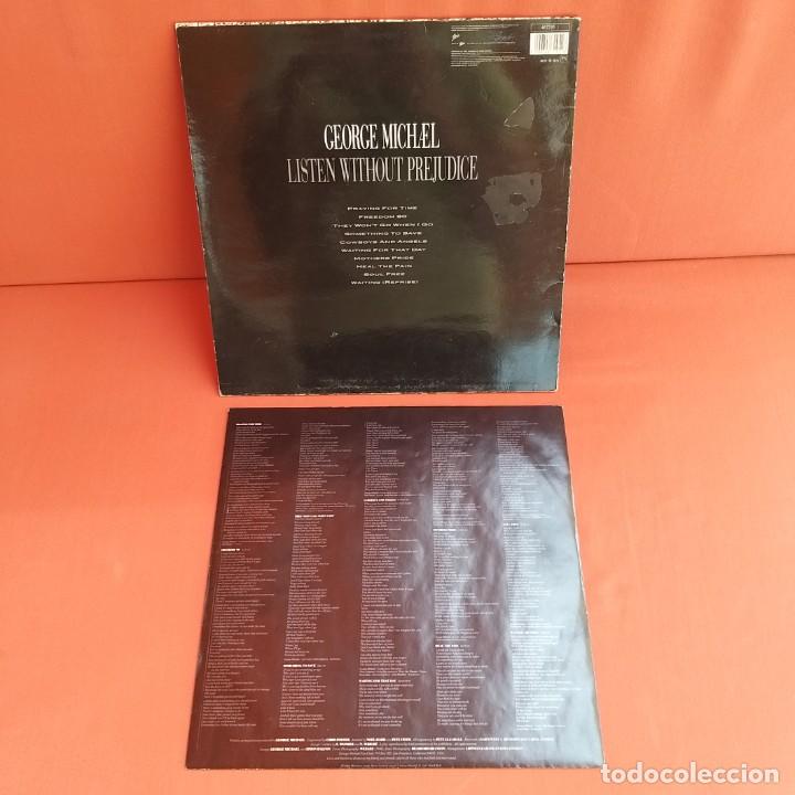 Discos de vinilo: George Michael Listen Without Prejudice VINILO - Foto 2