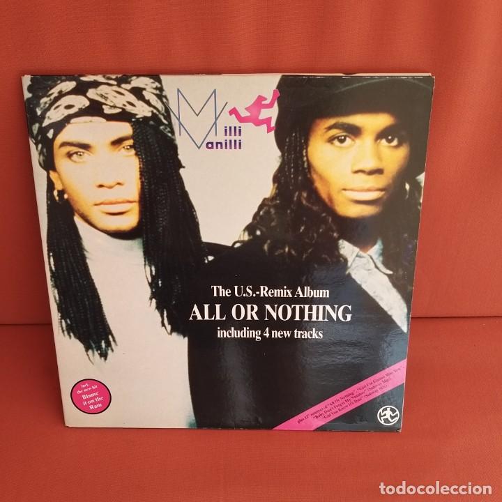 Discos de vinilo: MILLI VANILLI ALL FOR NOTHING VINILO - Foto 1