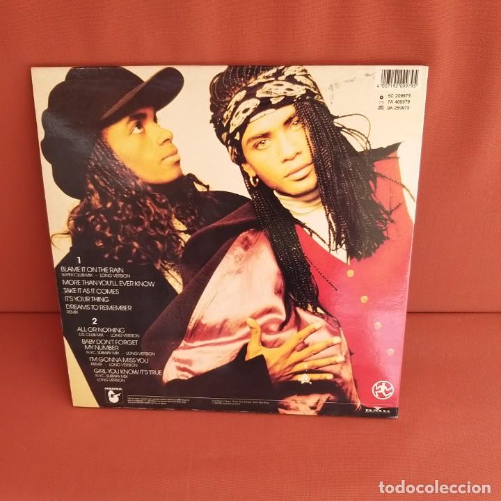 Discos de vinilo: MILLI VANILLI ALL FOR NOTHING VINILO - Foto 3
