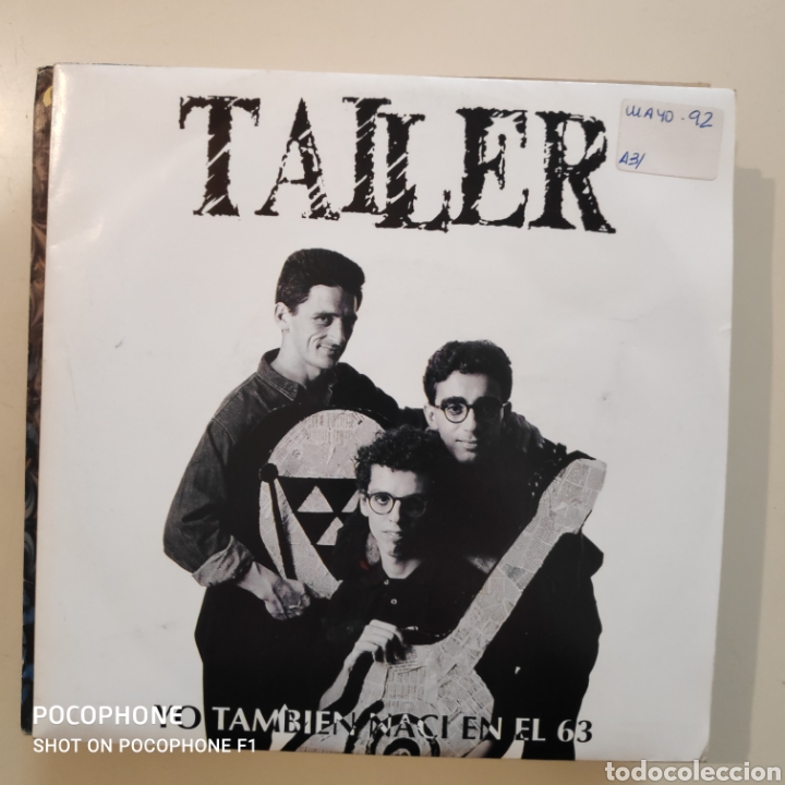 Dischi in vinile: NT TALLER - YO TAMBIEN NACI EN EL 63 1991 SPAIN PROMOCIONAL PROMO PEDRO GUERRA CON INFO PRENSA RADIO