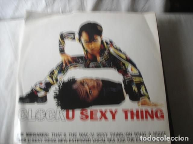 Discos de vinilo: Clock    U Sexy Thing - Foto 1
