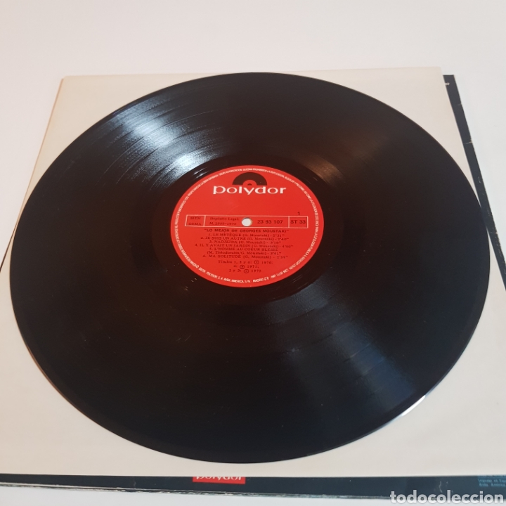 Discos de vinilo: LO MEJOR DE MOUSTAKI - Foto 4