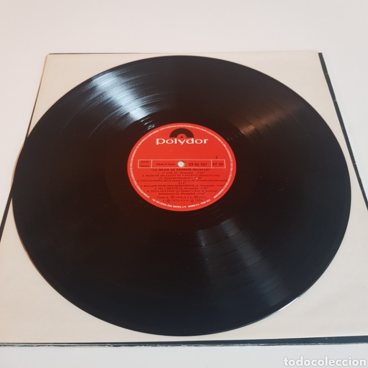 Discos de vinilo: LO MEJOR DE MOUSTAKI - Foto 5