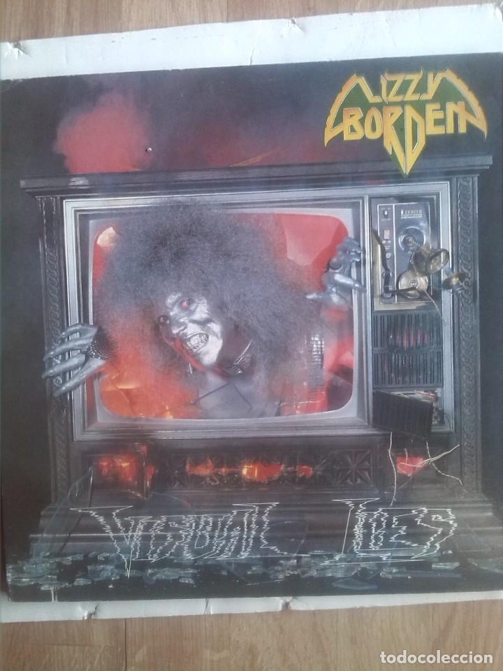 Discos de vinilo: LIZZY BORDEN - VISUAL LIES - Foto 1