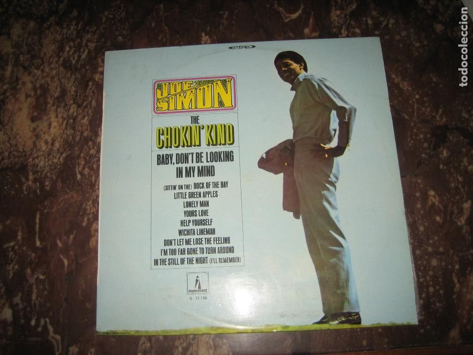 Discos de vinilo: JOE SIMON - ED. ESPA&Ntilde;OLA 1969 - Foto 1
