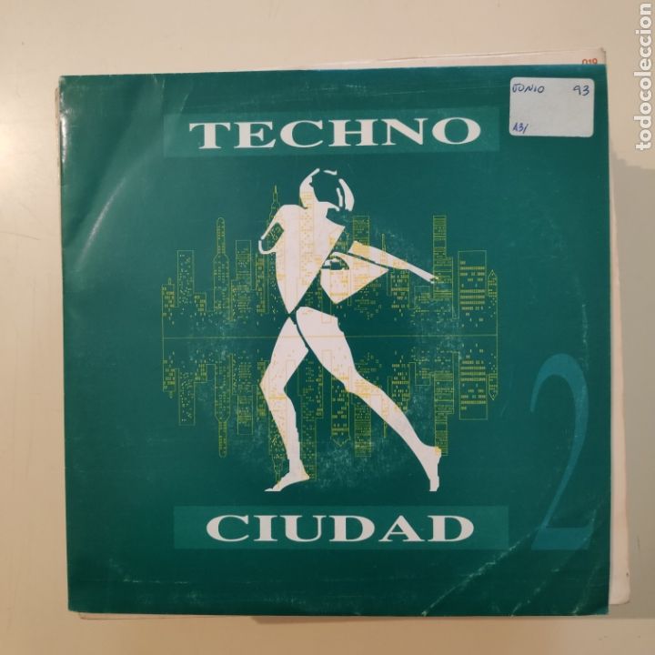 Discos de vinilo: NT TECHNO CIUDAD 2 LA KABRS Y + 1993 SPAIN SINGLE VINILO - Foto 1