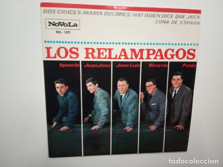 Discos de vinilo: LOS RELAMPAGOS- DOS CRUCES- EP 1965 - EXCELENTE ESTADO. - Foto 1 - 201906078