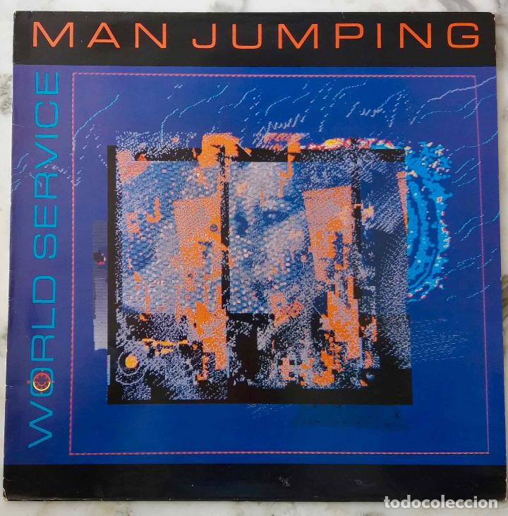 Dischi in vinile: MAN JUMPING, WORLD SERVICE. CON ALEX BALANESCU, BORIS GOODENOUGH... LP UK EDITIONS EG
