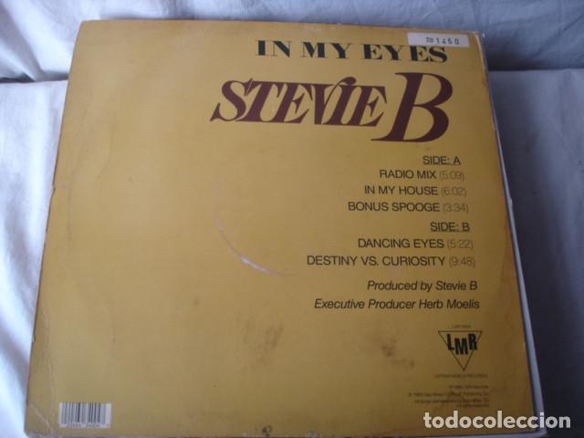Discos de vinilo: Stevie B    In My Eyes - Foto 2