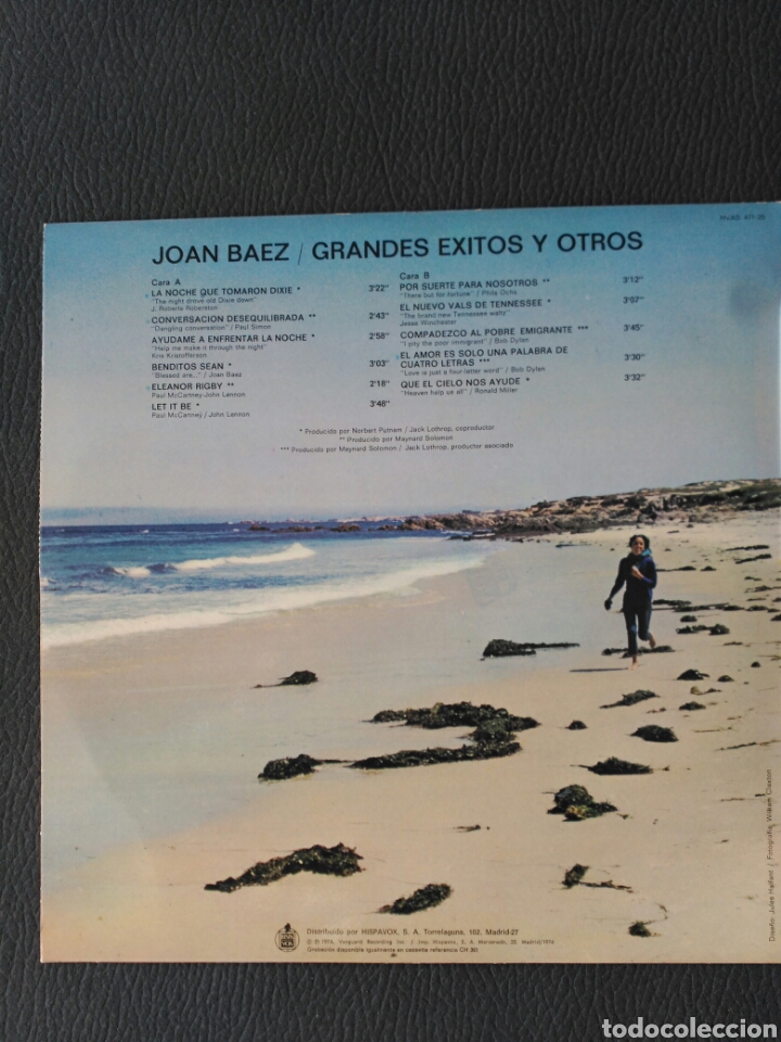 Discos de vinilo: JOAN BAEZ DISCO LP VINILO - Foto 2