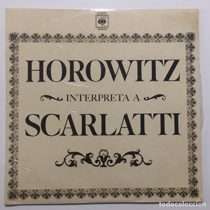 Discos de vinilo: LP HOROWITZ interpreta a SCARLATTI - Sonatas - Foto 1
