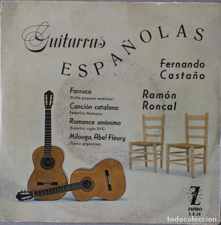 Discos de vinilo: GUITARRAS ESPA&Ntilde;OLAS// FARRUCA+3// EP// ZAFIRO - Foto 1