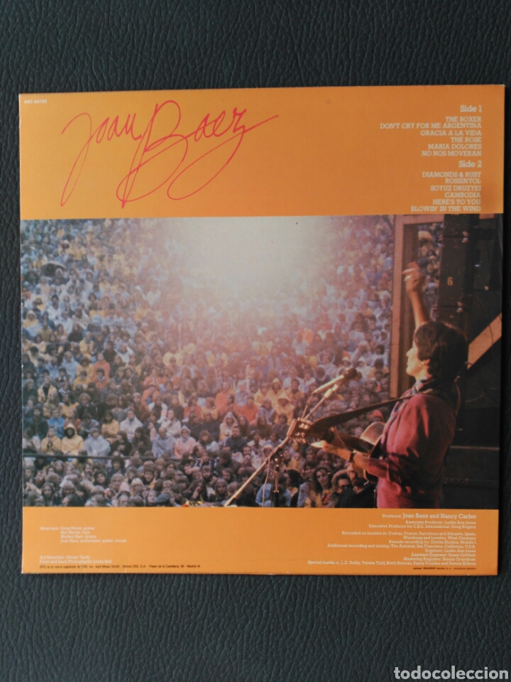Discos de vinilo: JOAN BAEZ DISCO LP VINILO - Foto 2