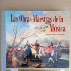 Discos de vinilo: LAS OBRAS MAESTRAS DE LA MÚSICA. RCA. 12 DISCOS. EDICIÓN DE LUJO.