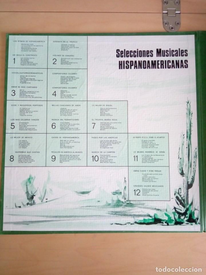 Discos de vinilo: SELECCIONES MUSICALES HISPANOAMERICANAS - Foto 2