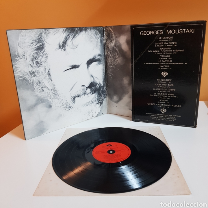Discos de vinilo: GEORGE MOUSTAKI 1969 POLYDOR EDICION FRANCESA - Foto 2